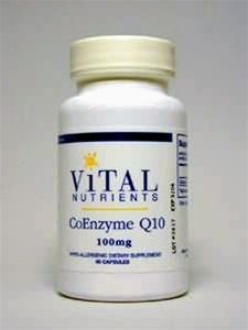 Nutriments vitaux, Coenzyme Q10 100 mg 60 capsules