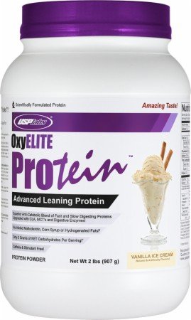 USP Labs Oxyelite supplément de diète protéinée, vanille saveur de crème glacée, 2 Pound