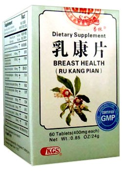 Comprimés de santé du sein (Ru Kang Pian) 60 Comprimés X 3