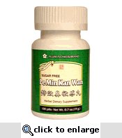 Pe Min Kan Wan (pilules d'allergie de nez), 100 ct, Fleur de Prunier