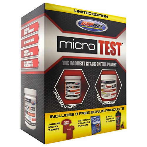 USP Labs - Limited Edition Micro Test & Jack3d Micro Kit de Bonus