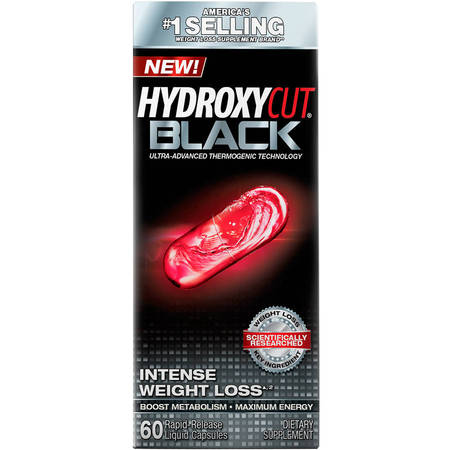 Hydroxycut Black 60 capsules à libération rapide
