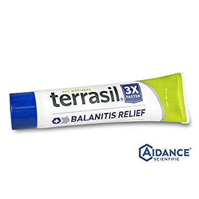 Terrasil® Balanitis Relief 100% Guaranteed Patented All-natural gentle soothing skin relief 14g