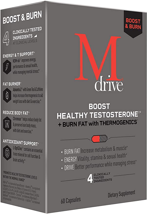 MDRIVE BOOST AND BURN FOR MEN 60