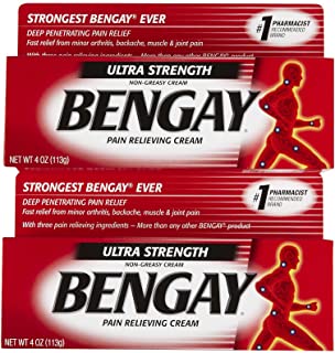 BENGAY ULTRA STENGTH PAIN RELIEVING CREAM 2 PK