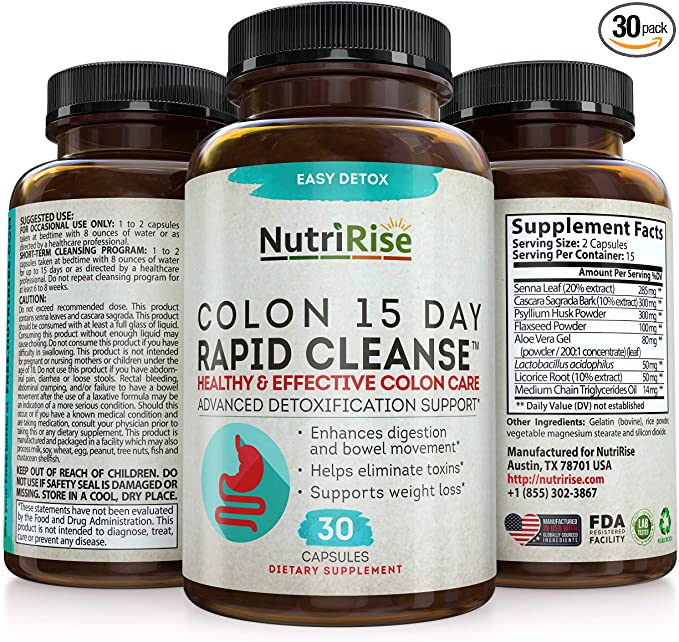 COLON 15 DAY RAPID CLEANSE 30 PILLS