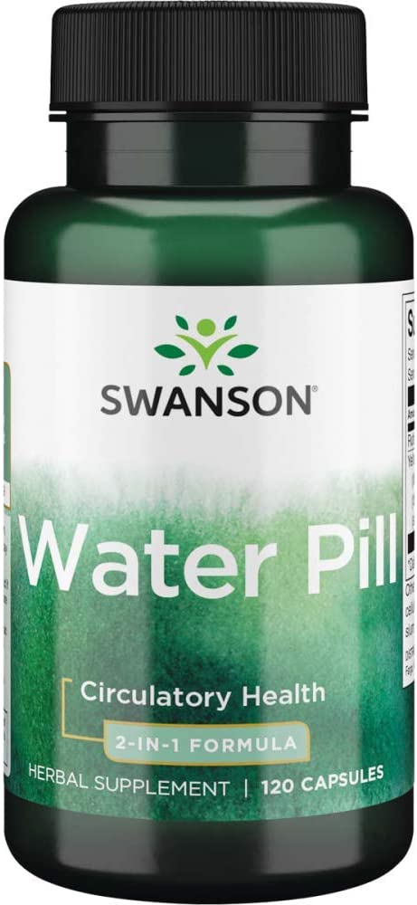 SWANSON SUPERSTRENGTH WATER PILL 20 MILLIGRAMMES 120 CAPSULES